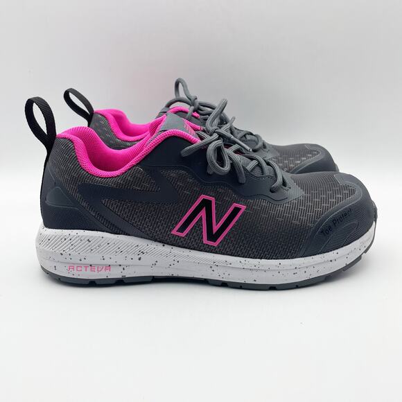 New Balance Womens Logic Comp Toe EH PR SR Work Shoe US 6.5 M EU 37.5 Grey NIB - Picture 3 of 12